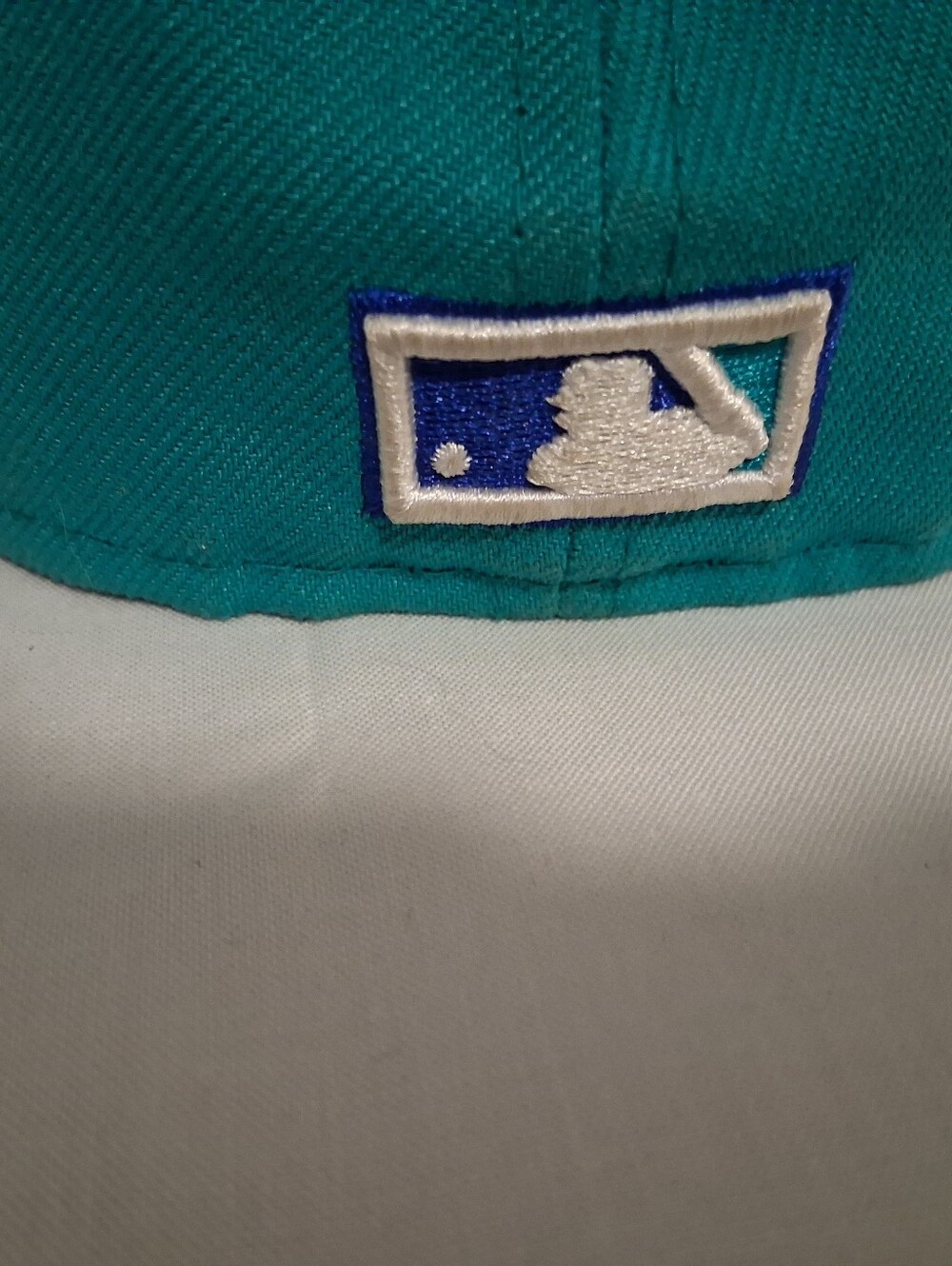 Cooperstown Collection MLB Tampa Bay Rays Teal and Navy Hat, Embroidered Logo - Picture 3 of 5
